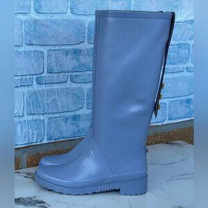 Stuart Weitzman The Griffin Rain Boot in Color Blue size 5/6.5